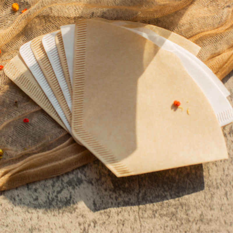 China wholesale Coffee Filter Paper Bag Exporter –Best Selling V60 Paper Coffee Filter, Cone Coffee Filter Paper Bag – WISH detail pictures